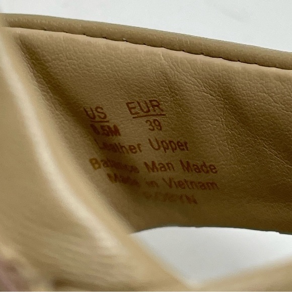 Sam Edelman | Robyn Beige Ankle Strap Heels New - Picture 7 of 8